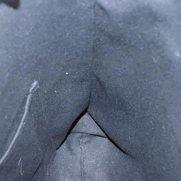 HERMES Fourre Tout Cabas Tote Bag Canvas Black Auth - Picture 13 of 16